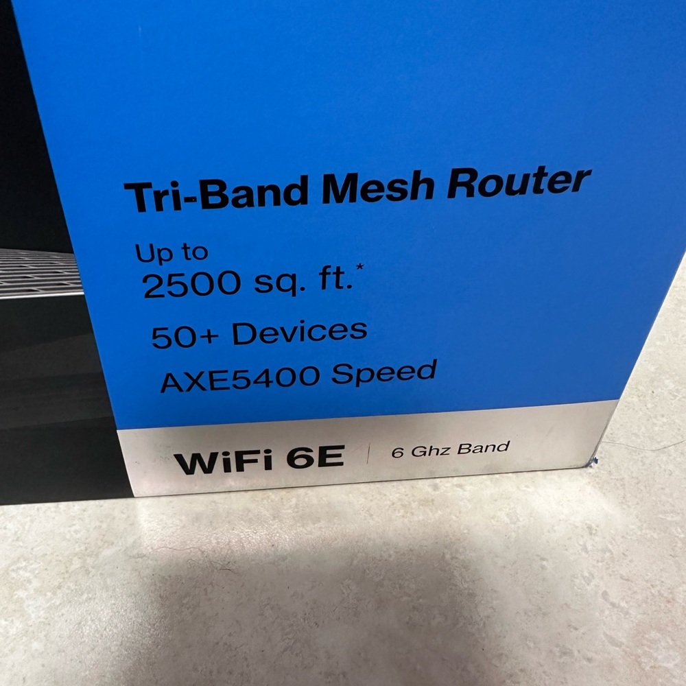 Linksys Hydra Pro 6E tri band mesh router - Picture 6 of 7
